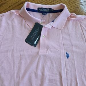 U.S. Polo Assn. Light Pink Polo Shirt for Men